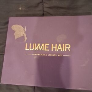 2 Luvme Hair Affordable Luxury Wigs (Black Bob & Brown Bob w Bang)